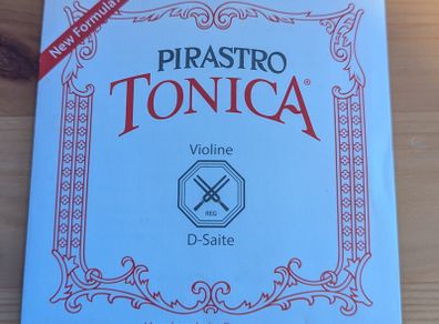 Violin string - Pirastro Tonica Violin D 3/4 - 1/2 med