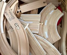 Free wooden trains