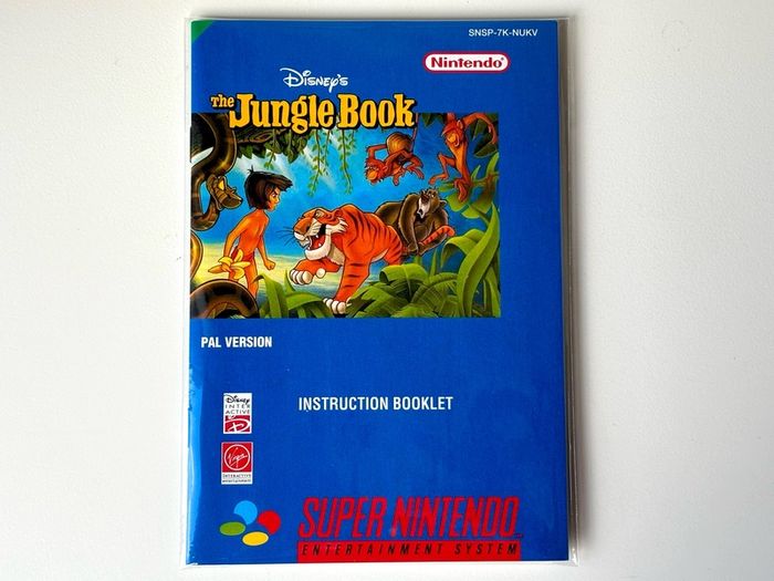 Disney's The Jungle Book for Nintendo SNES - Boxed and Brand New