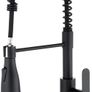 Kitchen Tap,Nickel Sink Mixer Tap with Extendable Spray,Spring Kitchen Tap,360 Degree Swivel 4 Jets,Stainless Steel (FREE POSTAGE) Image 2