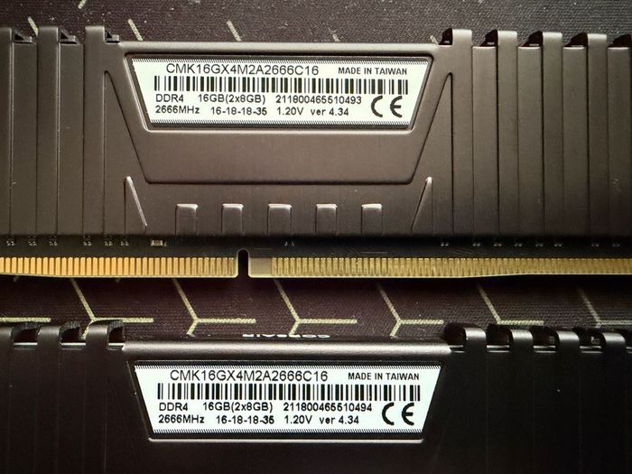 Corsair Vengeance DDR4 2x8GB RAM 2666 MHz