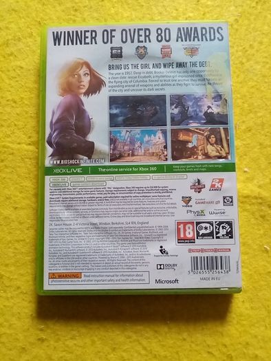 Bioshock Infinite Xbox 360 games Original