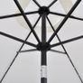 LED Cantilever Umbrella 3 m Sand White Image 6