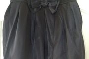 Black satin Lipsy skirt