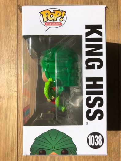 Funko MOTU: King Hiss (2020 Fall Convention Exclusive) #1038