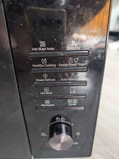 (original eur299) Samsung MC28M6055CK Convection Microwave Oven with Hot Blast & Slim Fry 28L