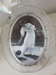 Beautiful Marquis  Waterford Crystal Photo Frame