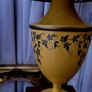 Mid-century toleware lamp Image 2