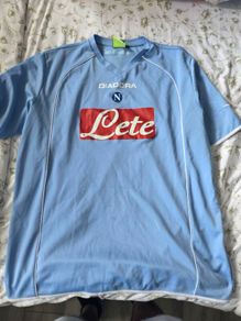 Napoli 06 07 home shirt authentic
