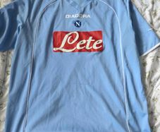 Napoli 06 07 home shirt authentic