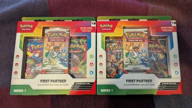 Pokemon First Partner Illustration Collection Series 1