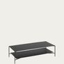 Kave black coffee table new/ one month old. Email receipt available. Image 2