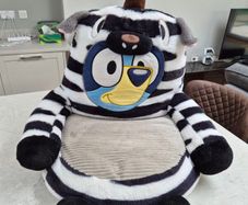 Bluey Zebra Toddler Soft Seat