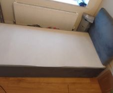 Single bed plus headboard
