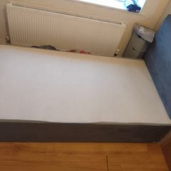 Single bed plus headboard