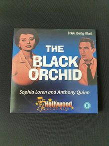 The Black Orchid DVD Sophia Loren Anthony Quinn