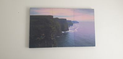 Very large photograph on canvas of Cliffs of Moher
