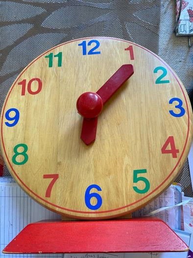 IKEA Timber Learner Clock
