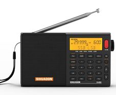 Sihuadon D-808 Portable Digital Radio FM stereo/ SW / MW / LW SSB RDS Air Band Multi Band Radio New