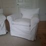 Antique 1920s Art Deco Easy Chairs Armchairs - Superb Pair Image 3