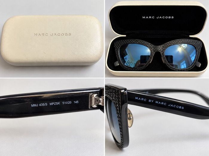 Marc by Marc Jacobs MMJ 435/S Designer Sunglasses + Original Case