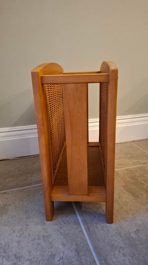 Wooden Magazine Rack
