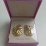 18K Gold-Plated Shell Earrings by MeMe London Image 2