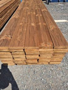 Thermowood Pine Decking Boards  For Sale