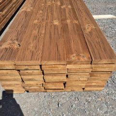 Thermowood Pine Decking Boards  For Sale
