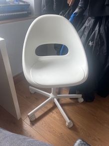 Ikea swivel office chair white