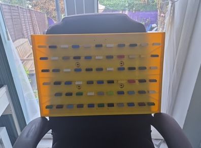 Lego figure display