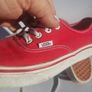 Vans runners. Red size 5.5 (EU 39) Image 4