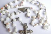 Vintage Natural Stone Beaded Rosary