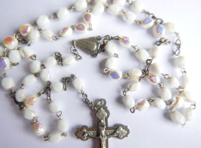 Vintage Natural Stone Beaded Rosary