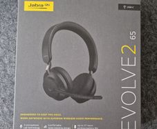 Modern Jabra headphones for work