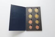 Vatican Set Specimen essai trial probe pattern Prototype euro 8 coins 2007