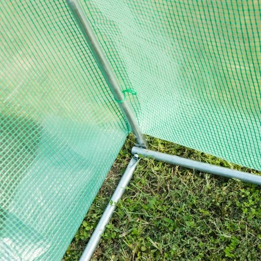 3x2 m Polytunnel Walk-in Greenhouse-Green (FREE SHIPPING)
