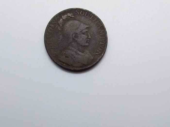 Sr Bevois  Southampton Promissory Half Penny 1791