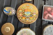 powder compacts,  pill boxes, &amp; mirrors