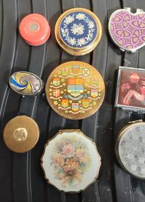powder compacts,  pill boxes, & mirrors