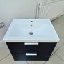 Brand New Sonas Stockholm 80cm Wall-hung Vanity  Midnight Grey Image 10