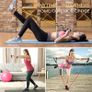 Resistance Bands Set 5pcs with Handle Strength Exercise Resistance Band Training Fitness Tubes Tension Bands Workout Gym Equipment Men and Women for Home Use Physical Training Cable (FREE POSTAGE) Image 4
