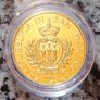 San Marino 10 Euro Gold (.9999) Brilliant Uncirculated Coin 2025 - Falco Pellegrino Image 2