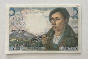 France 5 Francs 1943 Banknote