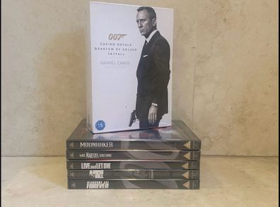 James Bond 007 Collection of 8 DVDs