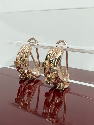 Diamonds Champagne Diamond Earrings