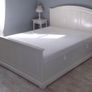 IKEA BIRKELAND Double Bed + Bedside Table Image 2
