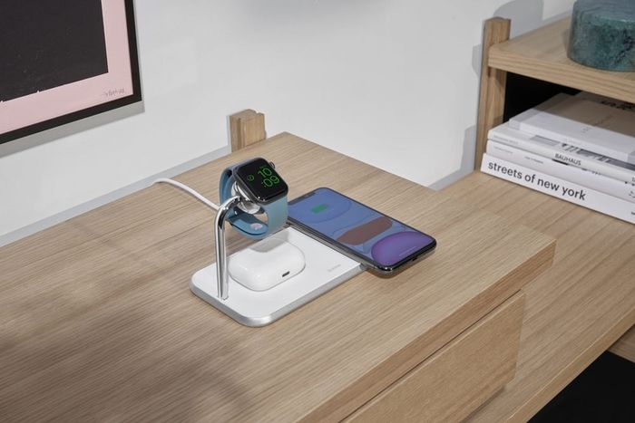 Zens Dual and Watch Aluminium Magnetic Wireless Charger