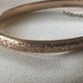9ct gold victorian hinged bangle 6.2 grams Image 2