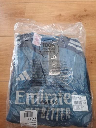 ADIDAS Kids Arsenal Tiro 25 Competition Training Jersey  13-14y